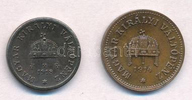 1914KB 2f Br + 1918KB 2f Fe T:1-