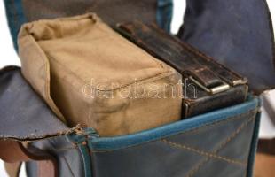 cca 1930 Agfa Standard 208 9x12 cm formátumú harmonikás fényképezőgép, Doppel-Anastigmat 1:4.5 objek...