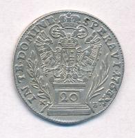 1763K-B 20kr Ag "Lotharingiai Ferenc" Körmöcbánya (6,57g) T:2-
Hungary 1763K-B 20 Kreuzer...