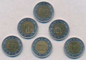 2002. 100Ft "Kossuth" (6x) T:2 Adamo FOEM1