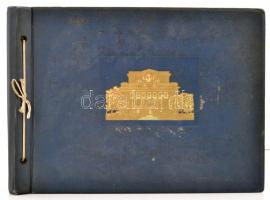 cca 1950-1960 Szocsi, egy üdülés képei (arborétum, kilátótorony, stb.), albumba rendezve, összesen 3...