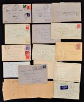cca 1930 herceg Odescalchi Miklósné Gordon Tietgens Virginia (1895-1944) és gróf Hadik Mihály (1907-1970) levelezése, 12 levél (10 borítékban),3 távirat, 3 levelezőlap, angol és német nyelven.