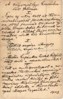 1903 Körmöcbánya, Kremnitz, Kremnica; Zólyomvölgyi 1849-es honvéd szobor avatásakor (a Turult később...