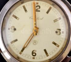 cca 1930 Cotrébert svájci art deco óra, autók és jachtok műszerfalára, speciális felhúzó és szabályo...