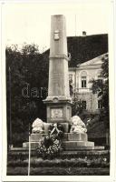 Sepsiszentgyörgy, Sfantu Gheorghe; 1848-as hősi honvéd emlékmű a szemerjai csata emlékére / 1848 Heroes monument, obelisk