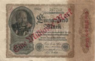 Német Birodalom 1910-23. 1000M, 1000M 1000.000M fny-sal, 2000.000M T:II/III,III