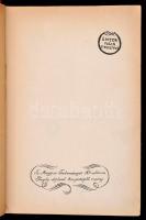 Tormay Cecile A régi ház. Bp., 1917, Singer és Wolfner. Harmadik kiadás. Átkötött félvászon-kötés, h...