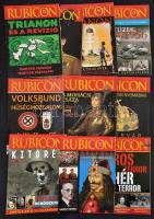 2010-2013 Rubicon folyóirat 10 száma, közte egy különszámmal