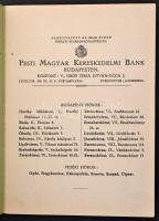 1930-1946 6 db takarékbetétkönyv:
Bp., Magyar Királyi Postatakarékpénztár. (3 db)
Bp., Pesti Magya...