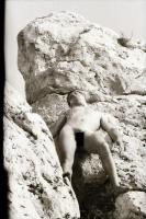 cca 1972 Kilenc modell egy-egy pillanata, 9 db szolidan erotikus felvétel negatívja, 24x36 mm