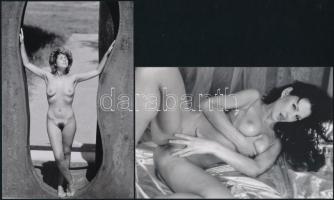 cca 1982 Mindent szabad, szolidan erotikus felvételek (a pozitív és negatív felvételek nem összetart...
