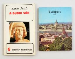 Zolnay László: A budai vár. Bp., 1986, Gondolat. Második kiadás. Gazdag képanyaggal illusztrálva. Kiadói papírkötésben. + Budapest, Corvina, 1972