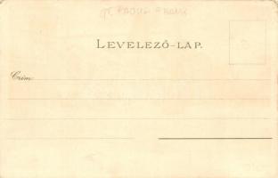 Budapest IX. Vásárcsarnok. Kuenstlerpostkarte No. 2076. von Ottmar Zieher, litho s: Raoul Frank