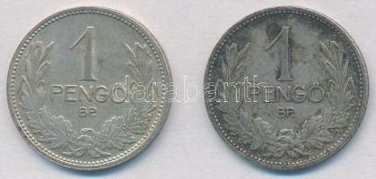 1926. 1P Ag + 1937. 1P Ag T:2 patina