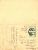 Budapest VI. Andrássy út, Fonciere pesti Biztosító Intézet, Takarékpénztár, üzletek, lovas csendőr. ...