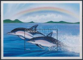 Sea creatures: dolphins block, Tengeri állatok: delfin blokk