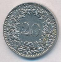 Svájc 1927. 20r Ni T:2 Switzerland 1927. 20 Rappen Ni C:XF