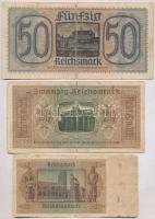 Német Harmadik Birodalom 1942. 5M + Német megszállt területek 1940-1945. 1M + 2M + 5M + 20M + 50M T:...