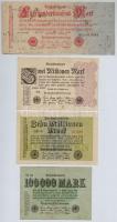 Németország / Weimari Köztársaság 1922-1923. 8db klf bankjegy T:III,III-
Germany / Weimar Republic ...