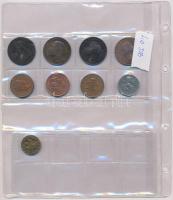 Nagy-Britannia 1900-2010. 40db klf fémpénz T:1-,2,3
Great Britain 1900-2010. 40pcs of diff metal co...