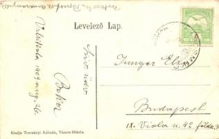 Vámosmikola, Fő utca, Gyógyszertár. Turcsányi Kálmán kiadása