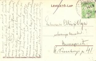 Esztergom, Tenisz (Tennis) pálya. Kaufmann Ferenc kiadása