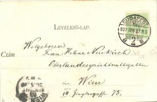 Budapest III. Óbuda, Katonai ruhatár és villanyvasút végállomás villamossal. Divald Károly 255