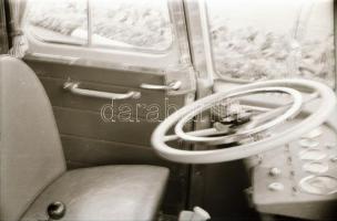 1949 IKARUS autóbuszok kiállítása a BNV-n, 7 db szabadon felhasználható vintage negatív Kotnyek Anta...