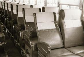 1949 IKARUS autóbuszok kiállítása a BNV-n, 7 db szabadon felhasználható vintage negatív Kotnyek Anta...