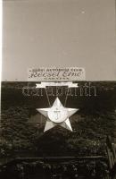 1949 BSZKRt Récsey Ernő garázsának bejárata, 6 db szabadon felhasználható vintage negatív Kotnyek An...