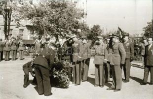 1948 Budapest, katonai sportünnepség, 37 db szabadon felhasználható vintage negatív Kotnyek Antal (1...