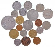 Új-Zéland 1946-2008. 20db klf fémpénz T:1-,2,2- New Zealand 1946-2008. 20pcs of diff metal coins C:AU,XF,VF