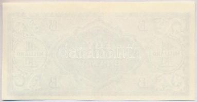 1946. 1.000.000.000BP hátoldali fázisnyomata, jó minőségű másolat (good copy) T:I-