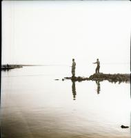 cca 1950 Balatoni felvételek, köztük a Csobánc hajó is, 11 db szabadon felhasználható vintage negatí...