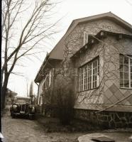 cca 1950 Balatoni felvételek, köztük a Csobánc hajó is, 11 db szabadon felhasználható vintage negatí...