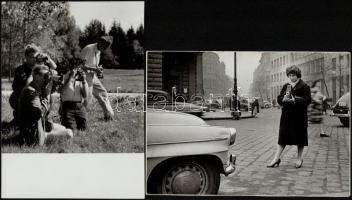 Foto-homo sapiens, azaz a fényképező emberekről - különböző korokban - készített 7 db vintage fotó, ...