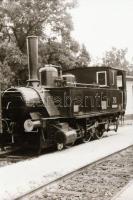 cca 1990 Kis mozdony, 7 db szabadon felhasználható vintage negatív, 24x36 mm