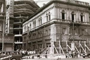 1980. augusztus 28. Budapest, Marx tér a MÁV-ház robbantása előtt, 30 db szabadon felhasználható vin...