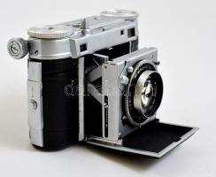 Certo Super 35 fényképezőgép, Carl Zeiss Jena Tessar 2,8/50 objektívvel, Vebur zárszerkezettel, ered...