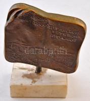 ~1970. "Pro Universitate / Marx Károly Közgazdaságtudományi Egyetem" szögletes nagyalakú B...