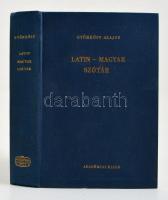 Latin-magyar szótár. Szerk.: Györkössy Alajos. Bp., 1978, Akadémiai. Hatodik kiadás. Kiadói egészvászon-kötés.