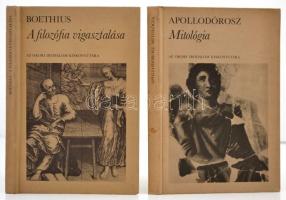 Az Ókori Irodalom Kiskönyvtára sorozat 2 kötete:   Boethius: A filozófia vigasztalása. Fordította: Hegyi György. Az utószót írta: Szepessy Tibor. Bp.,1979, Európa. Kiadói kartonált papírkötés.  Apollodórosz: Mitológia. Fordította: Horváth Judit. Az utószót írta: Szepessy Tibor. Bp.,1977, Európa. Kiadói kartonált papírkötés.