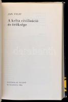 Jan Filip: A kelta civilizáció és öröksége. Fordíotta: Horváth Ferenc. Bp., 1966, Gondolat. Fekete-f...