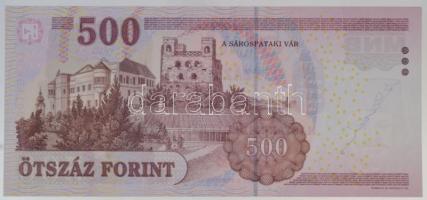 2010. 500Ft "EC" a tervező, Vagyóczky Károly aláírásával T:I