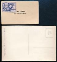 Irinyi János (1817-1895) magyar vegyész, a zajtalan és robbanásmentes gyufa feltalálójának aláírt né...