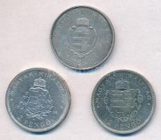 1935. 2P Ag "Pázmány" + 2P Ag "Rákóczi" + 1936. 2P Ag "Liszt Ferenc" T...