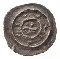 1116-1131. Denár Ag "II. István" (0,33g) T:1- 
Hungary 1116-1131. Denar Ag "Stephen ...