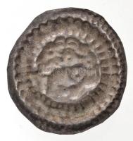 1180-1240. Bracteata Ag "III. Béla - IV. Béla" (0,16g) T:1-,2 patina 
Hungary 1180-1240. ...