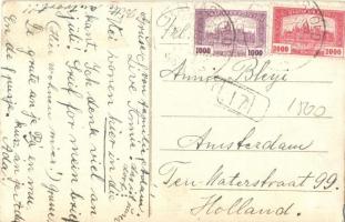 1925 Budapest XVI. Mátyásföld, Közép-Mátyásföld látképe, villa, templom. photo (EK)