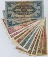 12db-os vegyes magyar pengő bankjegy tétel T:III köztük szép papírok is